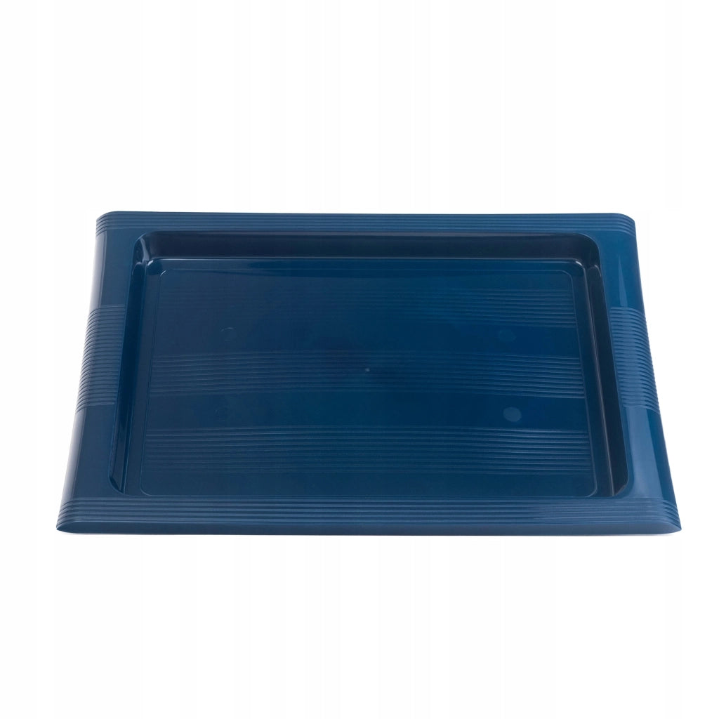 Vassoio da portata in plastica KADAX per cucina, camerieri, bar, grande 40x28 cm