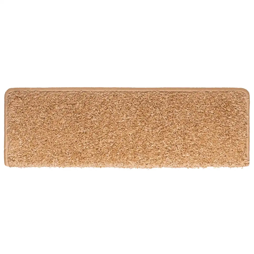 Tappetini per scale 30 pz 65x21x4 cm Beige Bordo rettangolare 3365827