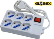MULTIPRESE MULTIPRESA 6 POSTI CON INTERRUTTORE