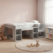 Telaio del letto con storage Grigio Cemento 80 x 160 cm 3422622