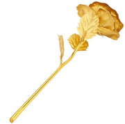Decorazione per Casa con Foglia d'Oro - Struttura Delicata - Decorativa Rosa - Ideale per Regali - Presentata in Scatola di Regalo - Per l'Amore Per Sempre