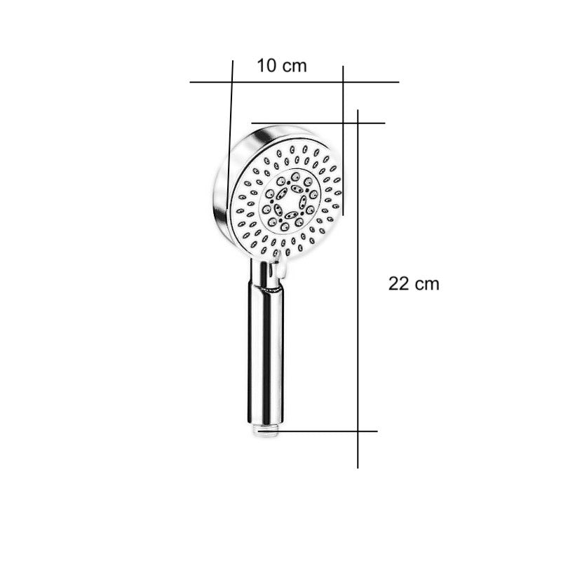 Doccia, doccetta idromassaggio anticalcare con 5 getti