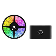 Kit LED intelligente per TV con controllo vocale WiFi e 2 moduli laterali Nero Avizar