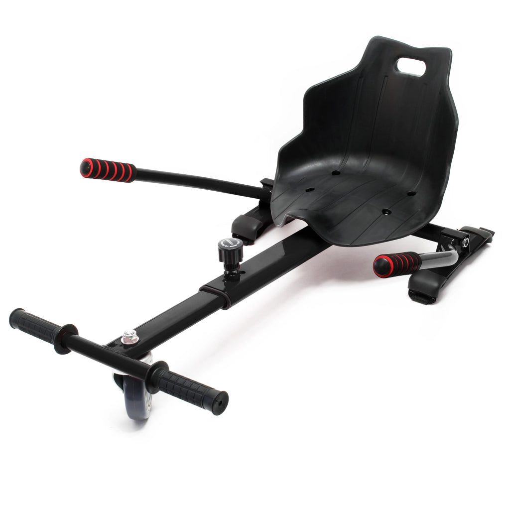 Sedile per hoverboard max 120 kg nero, ergonomico, regolabile, per scooter elettrico autobilanciato