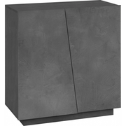 Scarpiera Vega – 2 Ante – 80x86x38 - Ardesia
