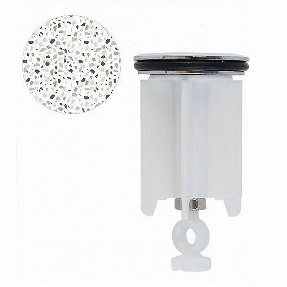 Trade Shop - Tappo Lavandino Bagno Lavabo Universale 40 Mm Motivo Graniglia Multicolore 87275 -