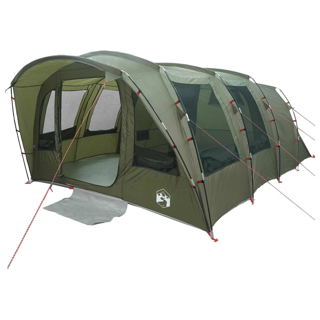 Tenda a tunnel con tetto Verde Oliva 427 x 315 x 178 cm 42029037