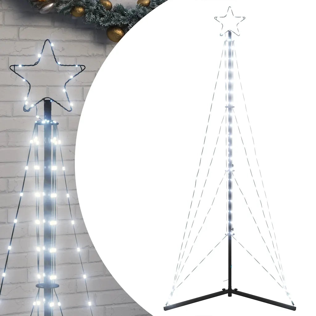 Albero di Natale a LED 363 LED Bianco Freddo 182 cm 3307644