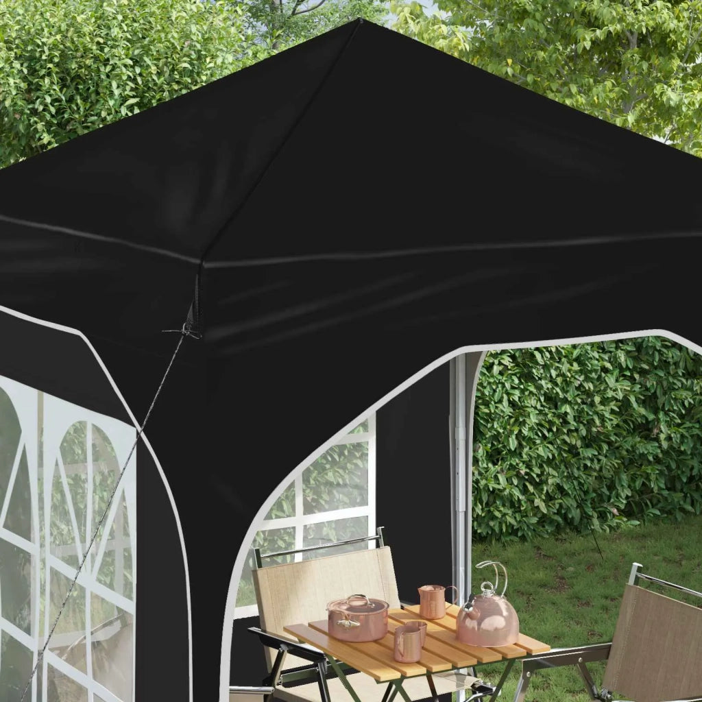 Tenda per feste a pop-up-Gazebo 192 x 192 x 245 cm Nero 353301