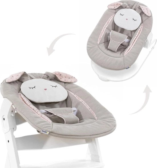 Seggiolino auto per bambini, 2 in 1, da 0 mesi, con cuscino, compatibile con seggiolini Alpha + e Beta +, colore Beige, Powder Bunny, modello senza marchio, codice senza marchio, modello senza marchio.