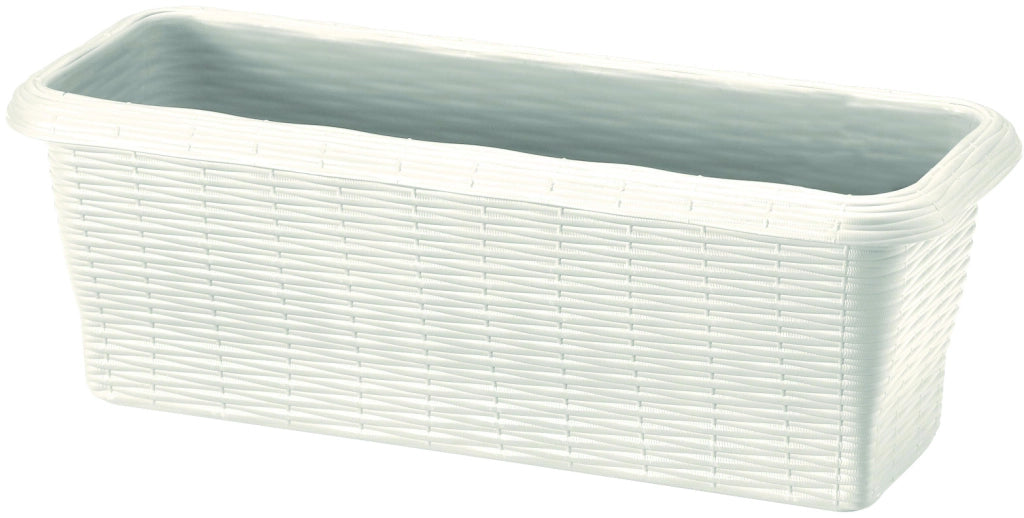 Bama FIORIERA RETTANGOLARE PAGLIA NORMAL Col. Panna cm. 50x20x17,5 h