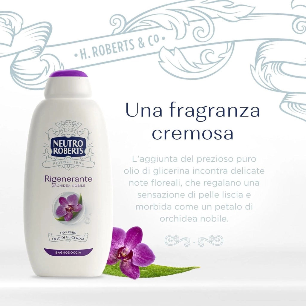 NEUTRO ROBERTS BAGNODOCCIA DA 600 ML BEAUTY OLI DERMORIGENERANTI