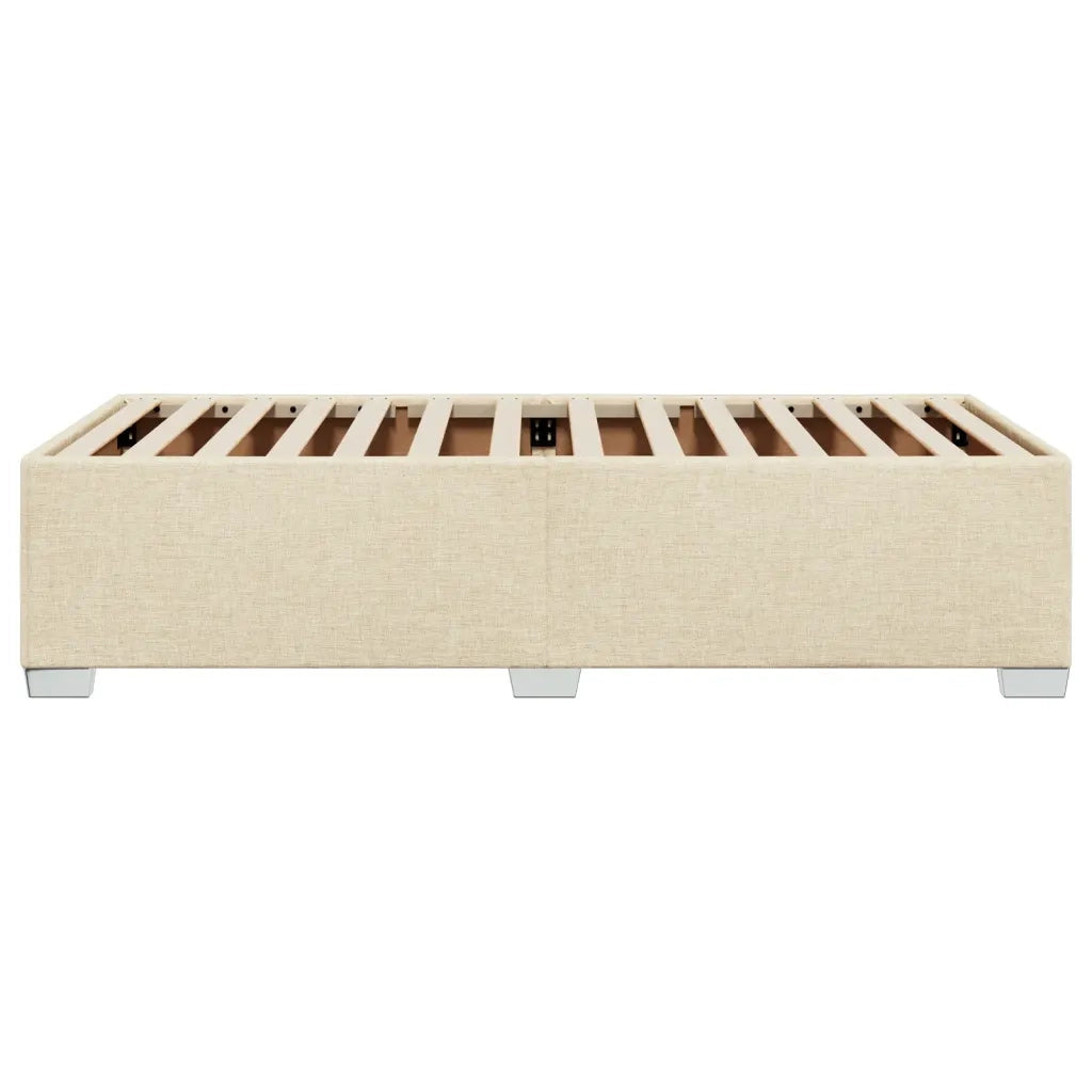 Giroletto senza Materasso Crema 100x200 cm in Tessuto 3284455