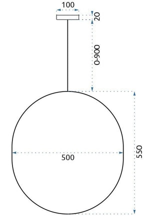 Lampada APP967-1CP Black