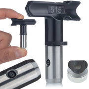 Ugello di Spruzzatura Rosfix UltraBlack 515 – Alta Resistenza, Acciaio Inossidabile | Compatibile con Graco, Titan