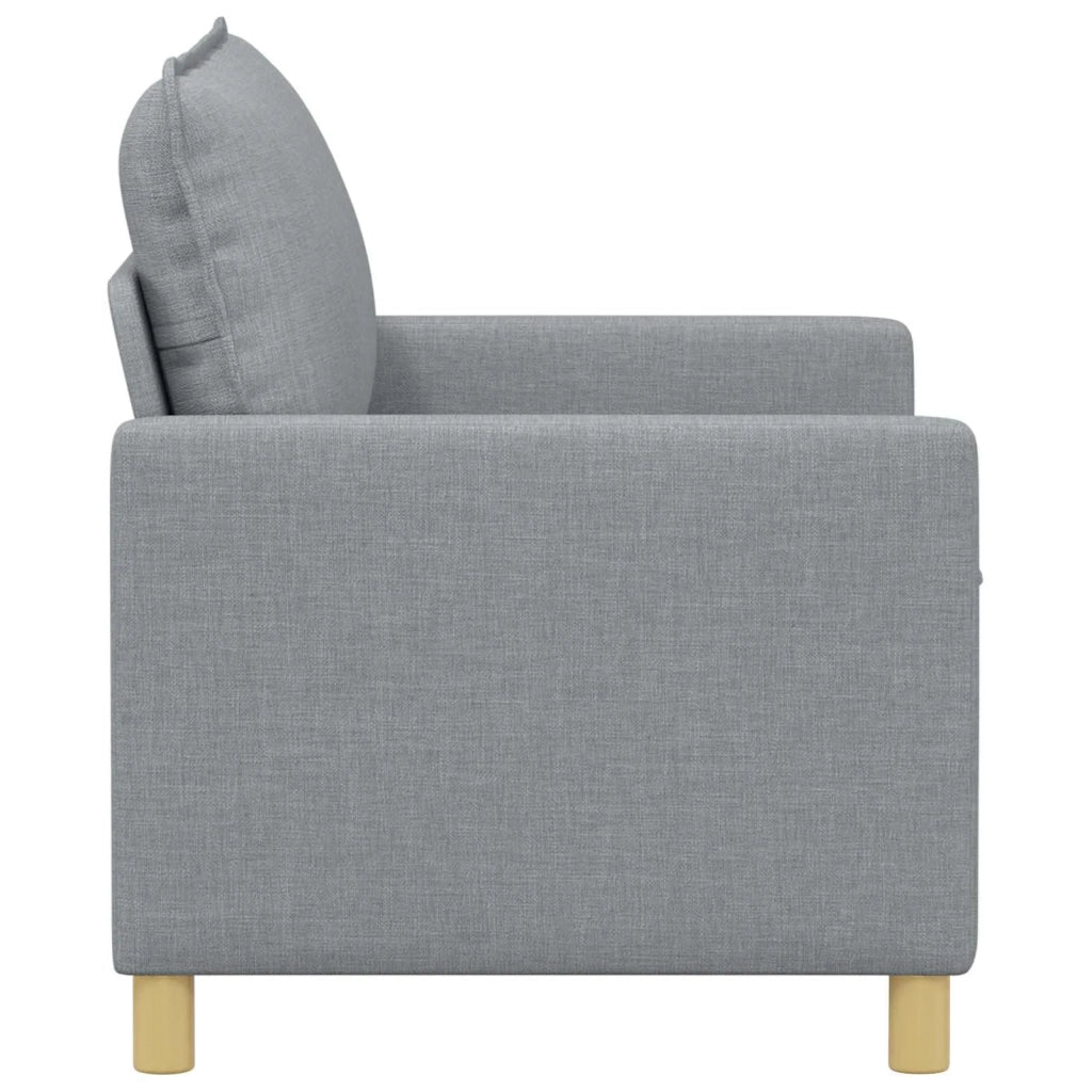 Divano Grigio chiaro 126 x 81 x 87,5 cm