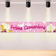 Decorazioni per la Prima Comunione - Versatili Decorazioni per la Comunione - Decorazioni per la Festa della Prima Comunione - Decorazioni per la Comunione Rosa