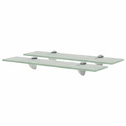 Mensole Galleggianti 2 pz in Vetro 50x20 cm 8 mm cod mxl 32848