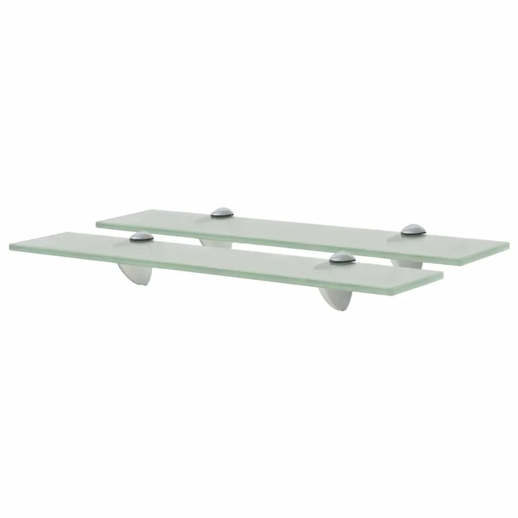 Mensole Galleggianti 2 pz in Vetro 50x20 cm 8 mm cod mxl 32848