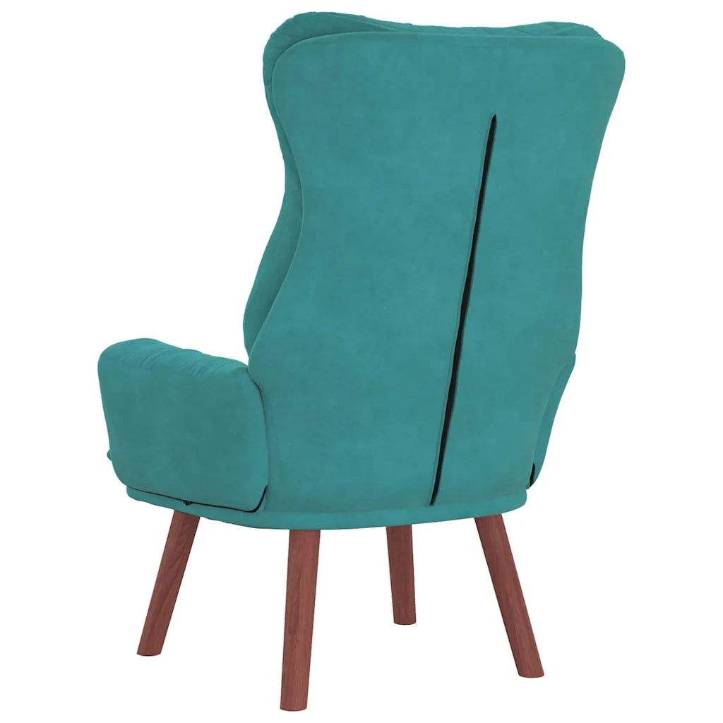 poltrona Turchese 69 x 74 x 93 cm Velluto 42001843