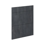 Vicco Frontale cucina Calcestruzzo nero 59.6 x 70.4 cm frontale del mobile per mobile base con cassetti