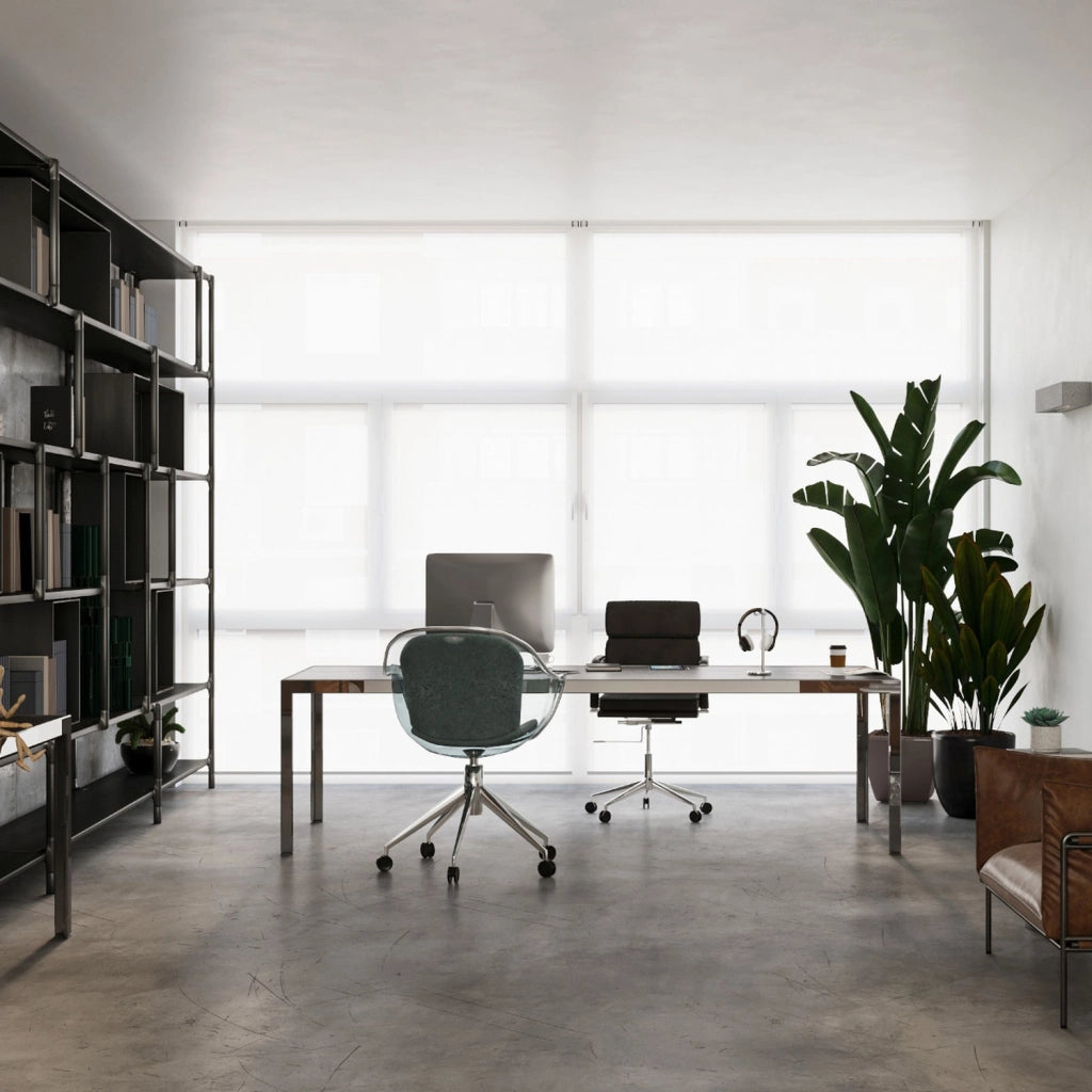Applique POLARO 30 in cemento grigio E27 Pure Lume loft