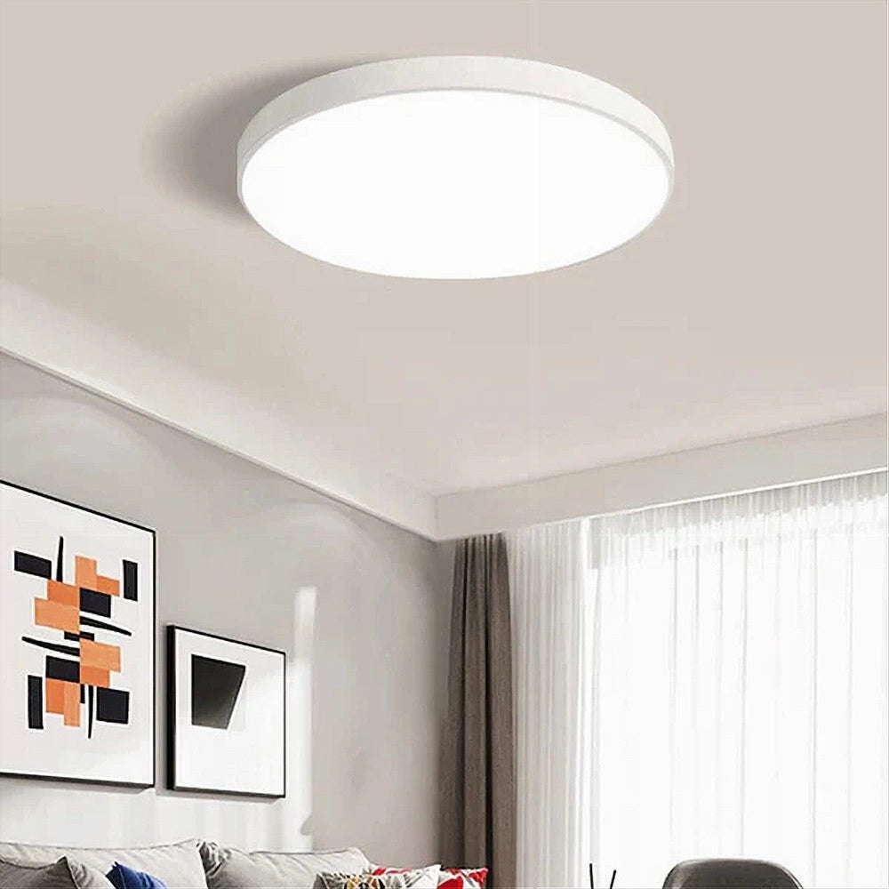 Trade Shop - Plafoniera Led 70 W Rotonda Lampada Soffitto Bianca Lampadario Luce Fredda 02553 -