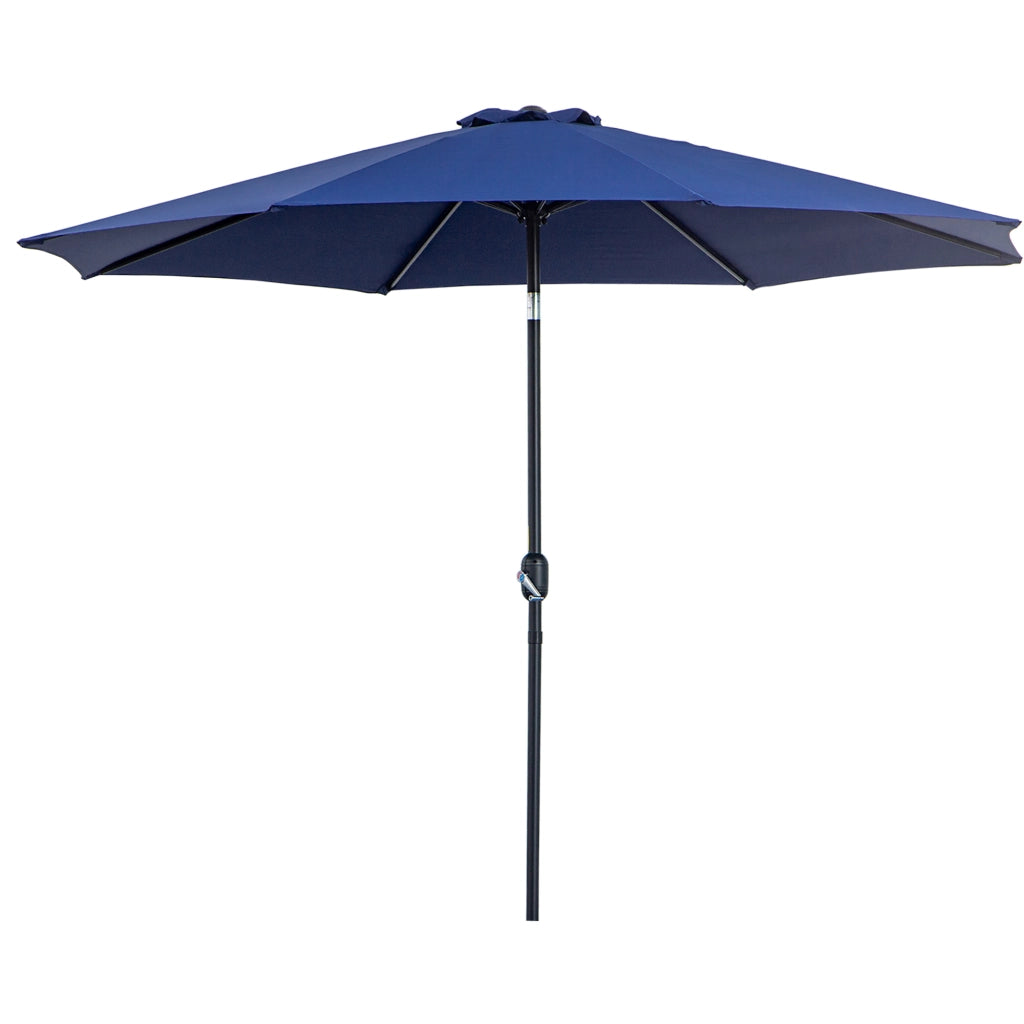 Ombrellone da giardino ¨C Zephmum ¨C Blu ?295x250cm