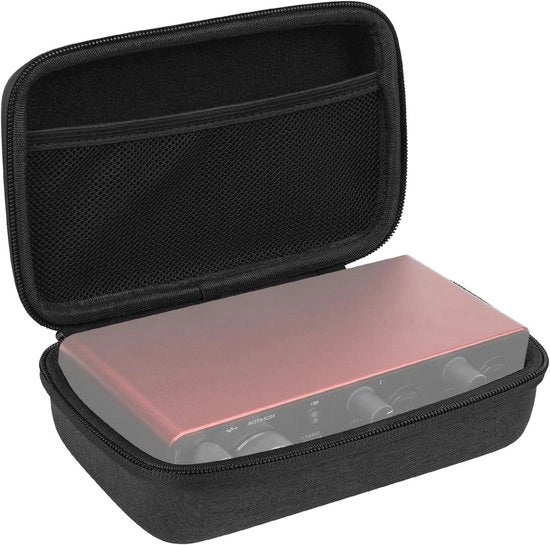 Hardcase per interfaccia audio - Protezione hardcase per viaggi - Compatibile con interfaccia audio Scarlett 2i2 terza generazione (grigio) - Grigio.
