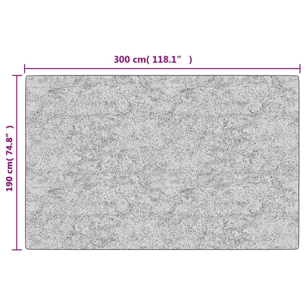 Tappeto Lavabile Multicolore 190x300 cm 136583
