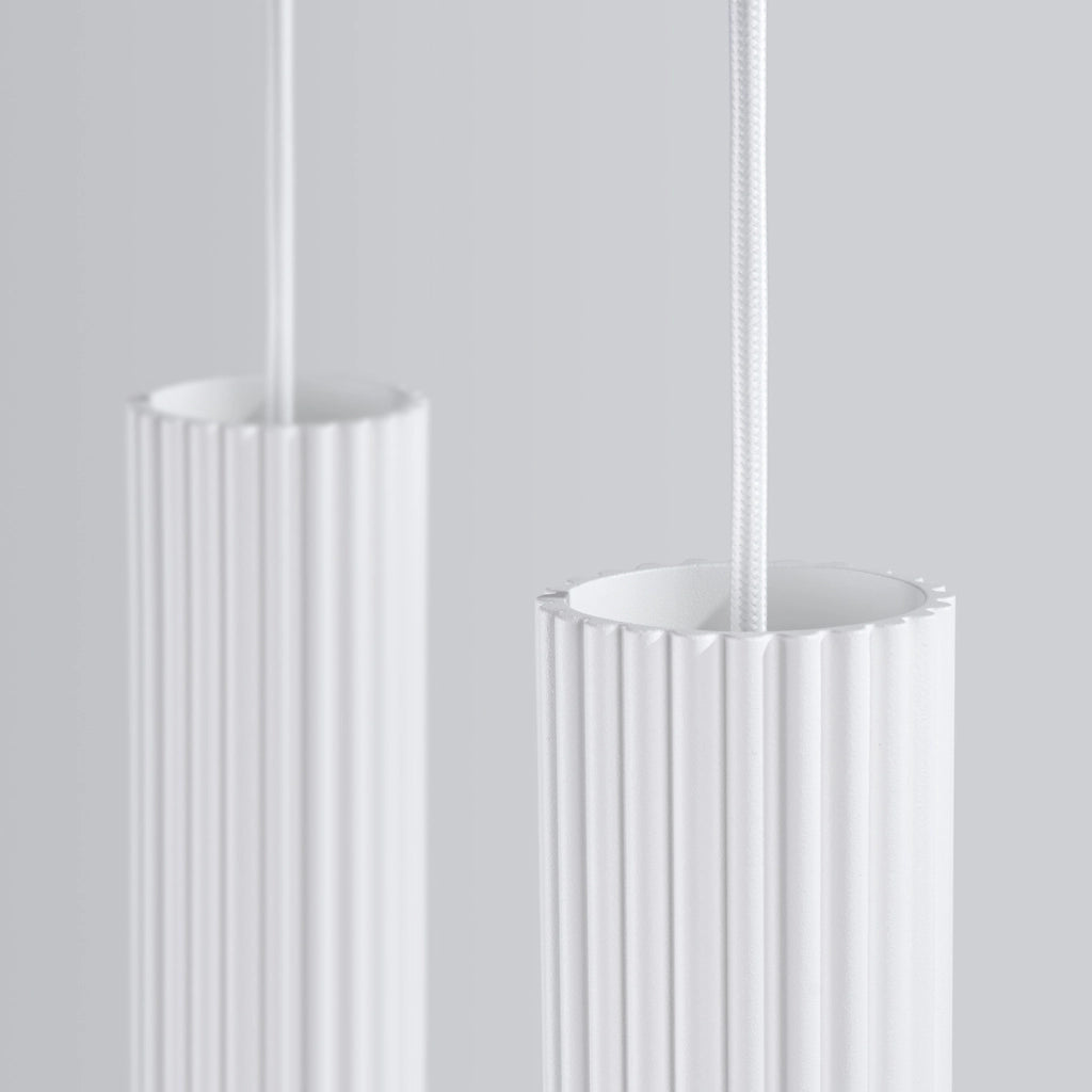 Lampada a sospensione GRAVIO bianca barra 2xGU10 regolabile