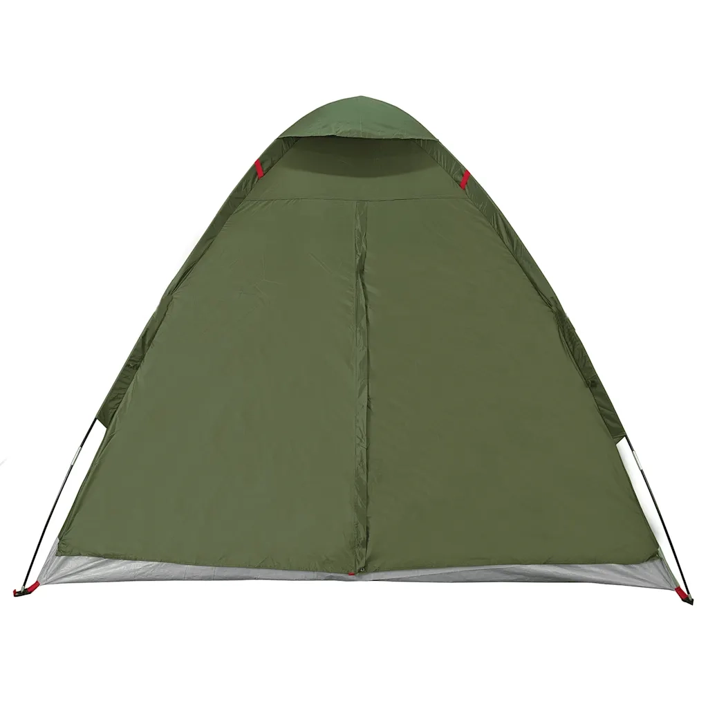 vidaXL Tenda da Campeggio a Cupola 2 Persone Verde Oliva Impermeabile