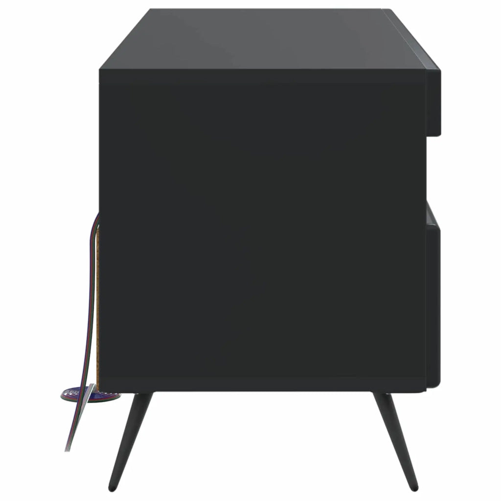 Mobile TV LED Nero Legno ingegnerizzato 897656