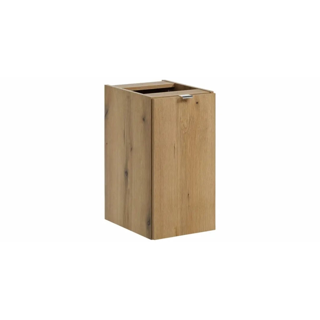 Mobile da bagno VANO – 1 porta – Colore rovere – L30 × P57 × H39 cm – Da appendere
