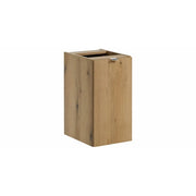 Mobile da bagno VANO – 1 porta – Colore rovere – L30 × P57 × H39 cm – Da appendere