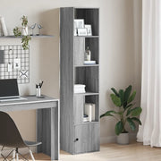 Libreria Grigio Sonoma 40x36x189 cm in Legno Multistrato 848246