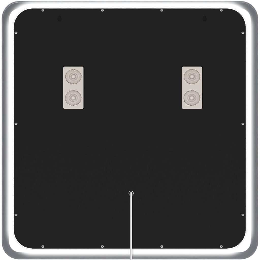 Badspiegel Jericho 80x80 mit Bluetooth