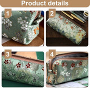 Etui per fiori in stile cinese - Etui con appoggio - Bureautas - Mini tasche per trucco - Linnen - 18 x 6 x 3,5 cm