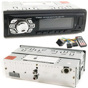 Trade Shop - Autoradio Stereo Auto Bluetooth Fm Mp3 Slot Usb Sd Aux Cdx-7613 Con Telecomando -