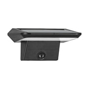 Luce Solare Esterno Moderna Porrassa Policarbonato Nero E Bianco Led