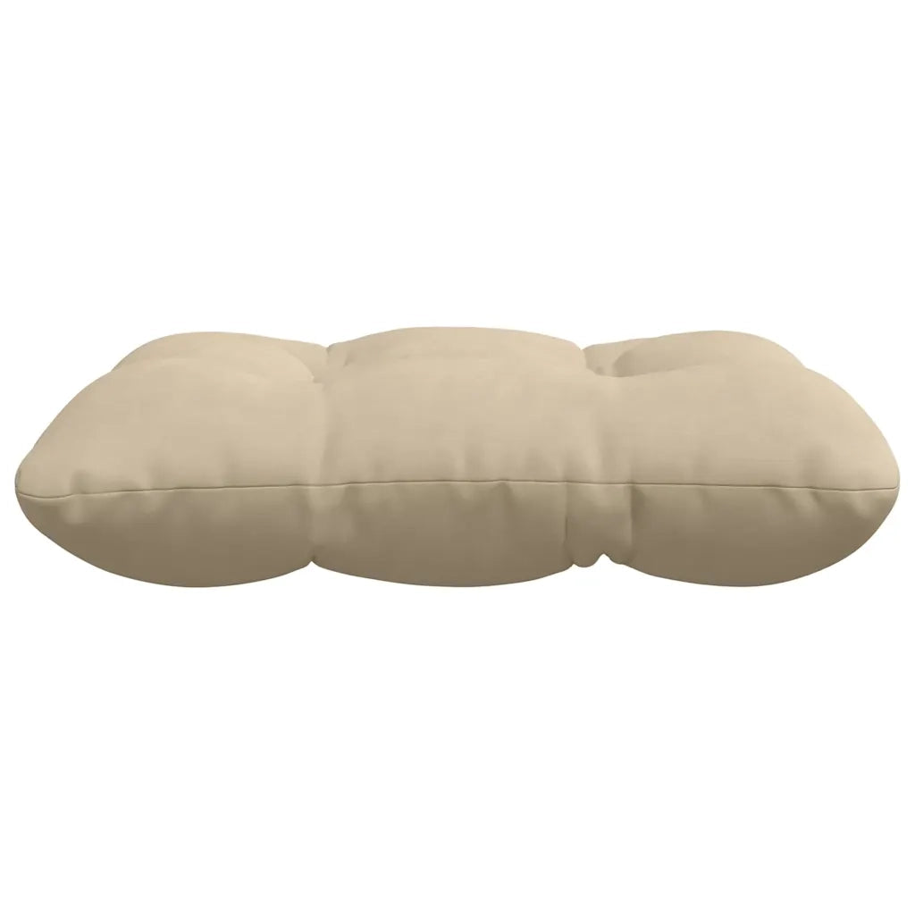 Cuscini per Seduta 4 pz | Cuscini per sedie Crema 40 x 40 cm Tessuto in Microfibra
