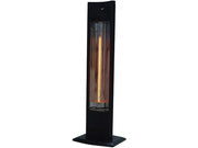 Riscaldatore elettrico radiante "Tornado" - 2000W - Nero