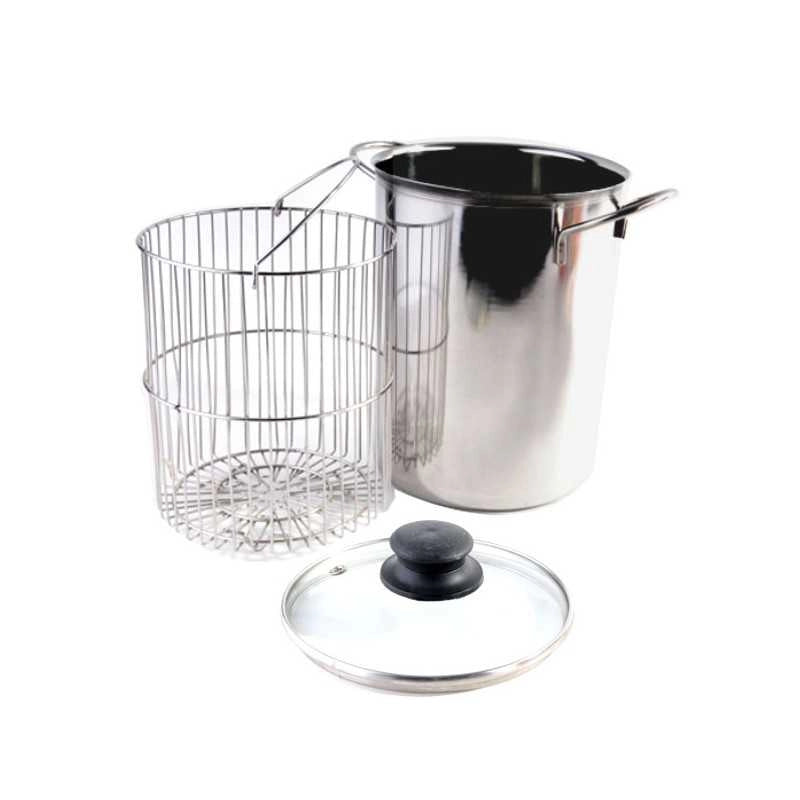 Pentola Asparagera Inox Vela cm 16 h 21 Borella