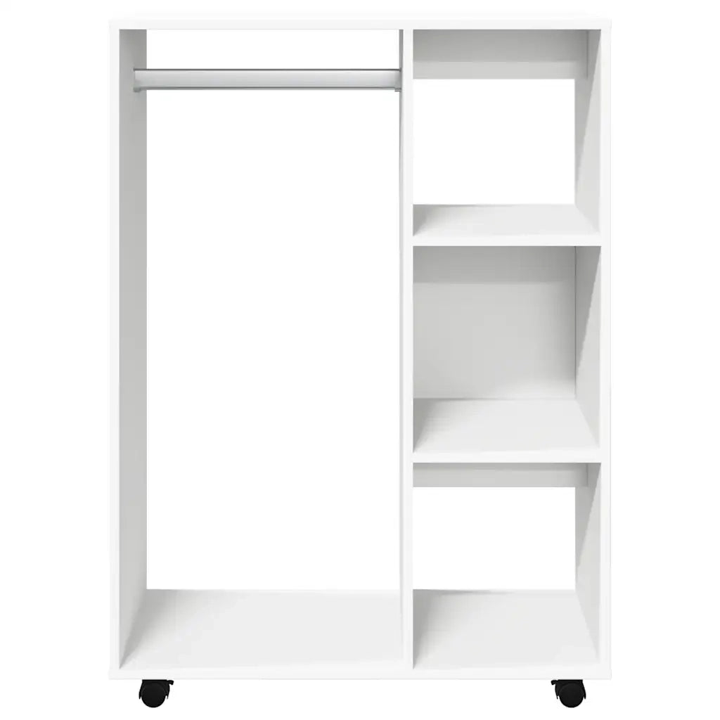 Armadio Bianco 80x40x110 cm in Legno Multistrato CFW8836457