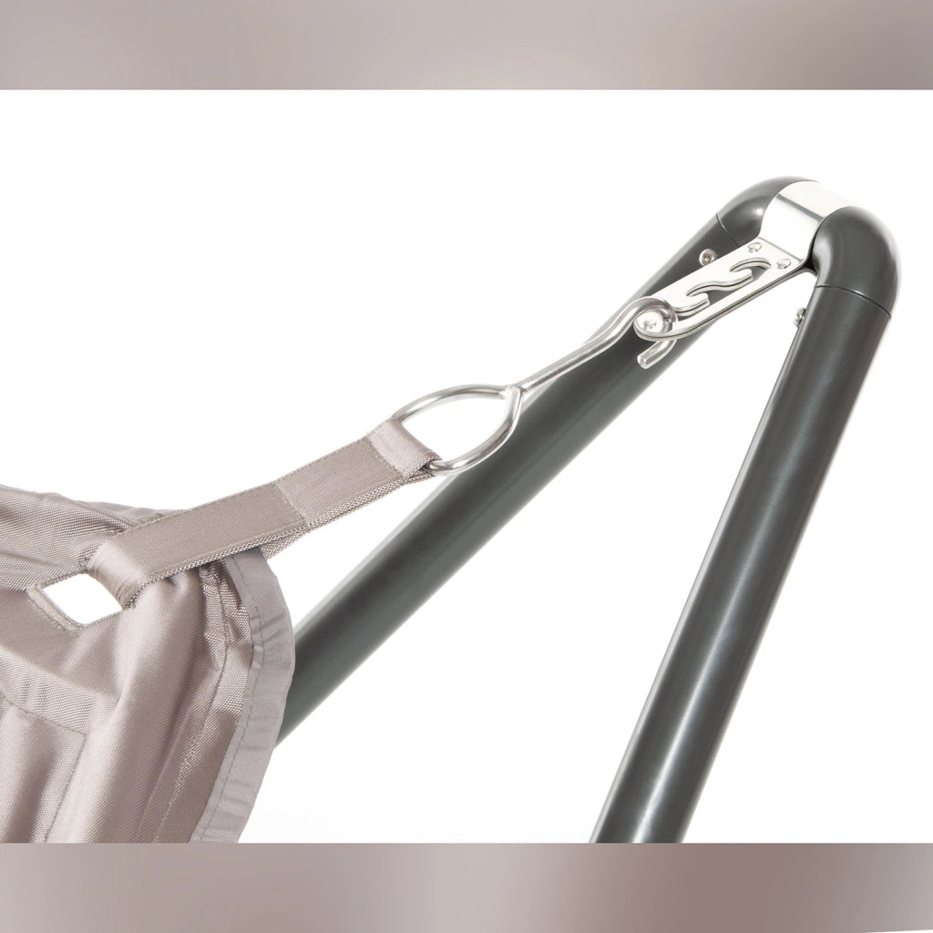 Amaca da Giardino a Gondola 336x130 cm in Poliestere Grigio