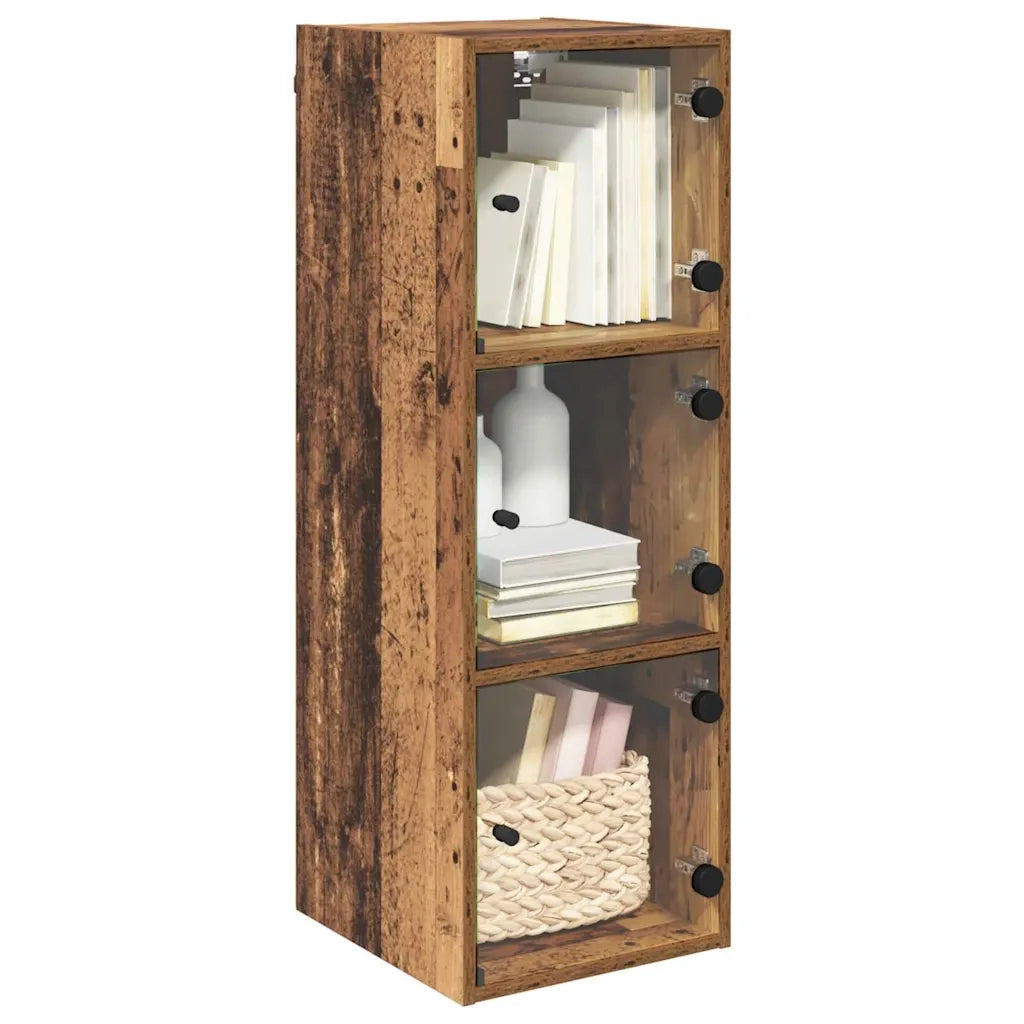 Armadietto a muro Legno vecchio 35 x 37 x 102 cm