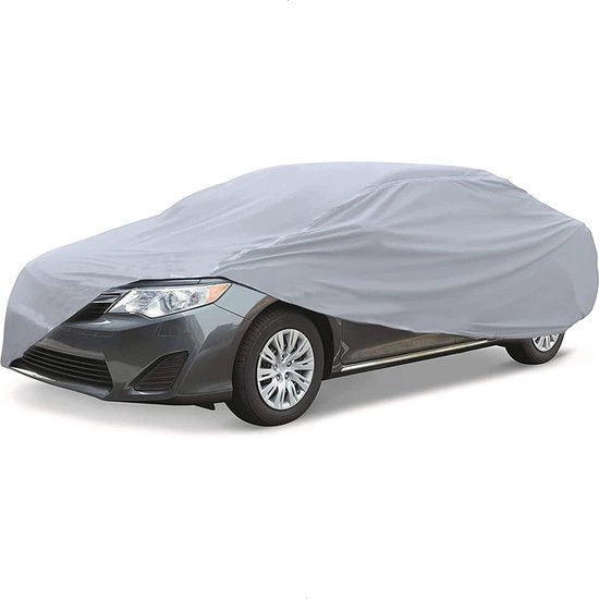 Tetto per auto, impermeabile, copertura completa leggera, idrorepellente, idrodinamico, garage completo, protezione da grandine, impermeabile, protezione da neve, copertura per auto da 450 a 475 cm