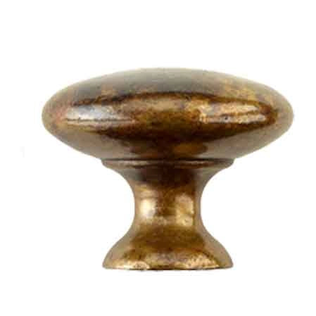 POMOLO PER MOBILI '24226' 30 mm - Ottone antico - METAL GROUP