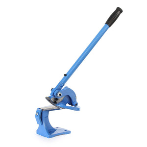 Cesoia a leva con lama curva 100 mm per lamiere tagli dritti e rotondi Cesoia a ghigliottina