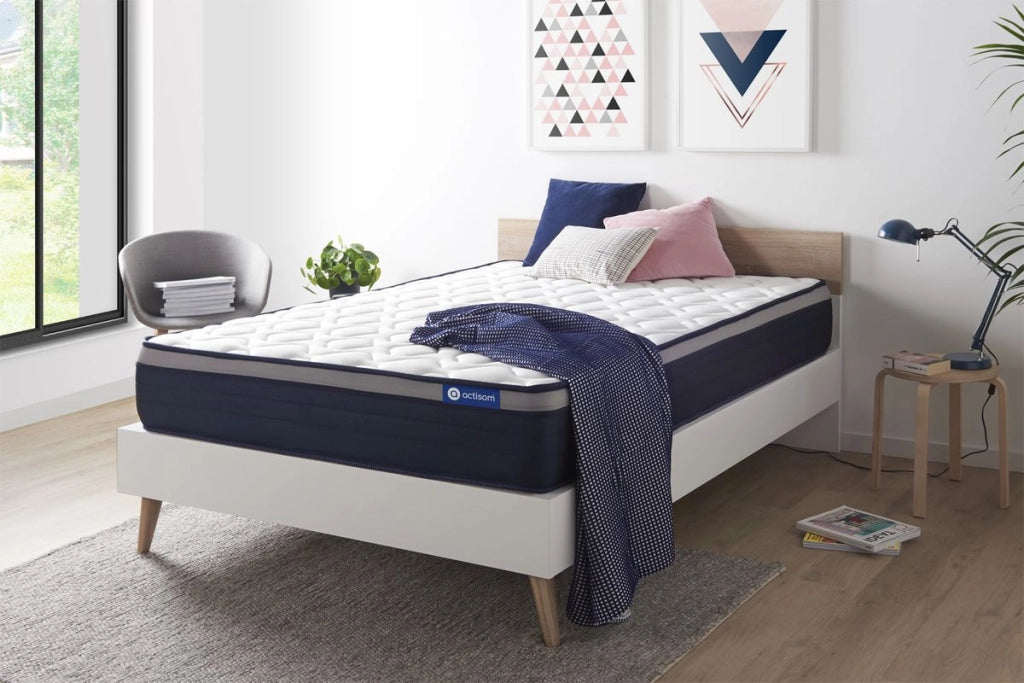 Materasso matrimoniale Actilatex max 160x190cm - Spessore : 26cm - Lattice e memory foam - Rigido
